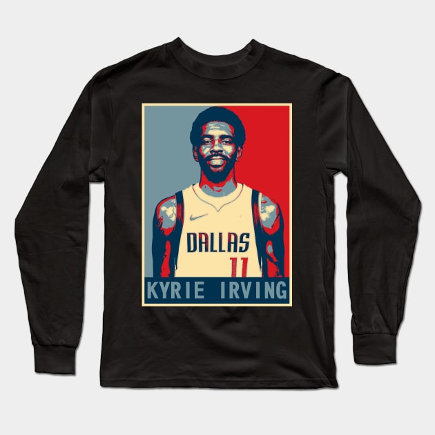 Kyrie Irving Long Sleeve T-Shirt by today.i.am.sad